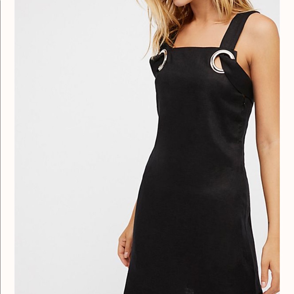 Style Mafia by Free People linen mini dress size L